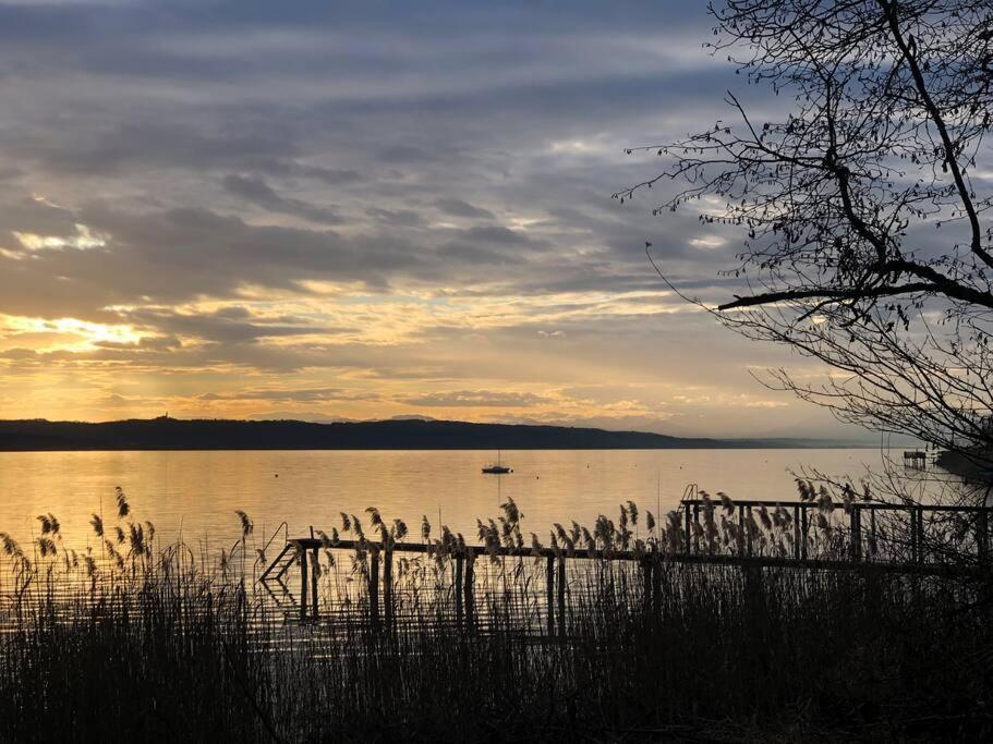 Traumurlaub Westcoast Ammersee 7 Gehminuten Zum See Schondorf am Ammersee Exterior foto