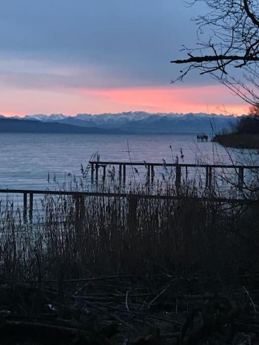 Traumurlaub Westcoast Ammersee 7 Gehminuten Zum See Schondorf am Ammersee Exterior foto