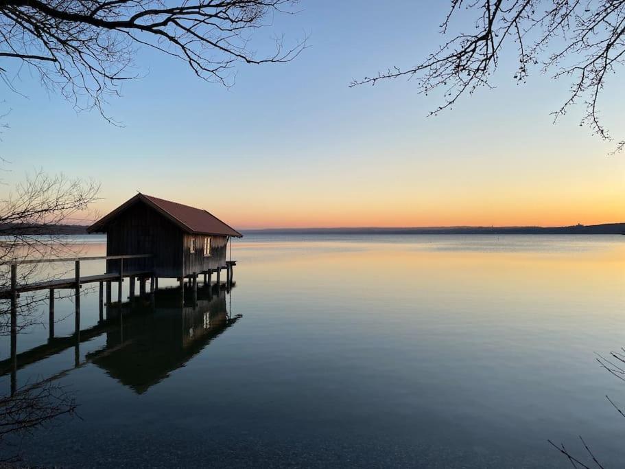 Traumurlaub Westcoast Ammersee 7 Gehminuten Zum See Schondorf am Ammersee Exterior foto