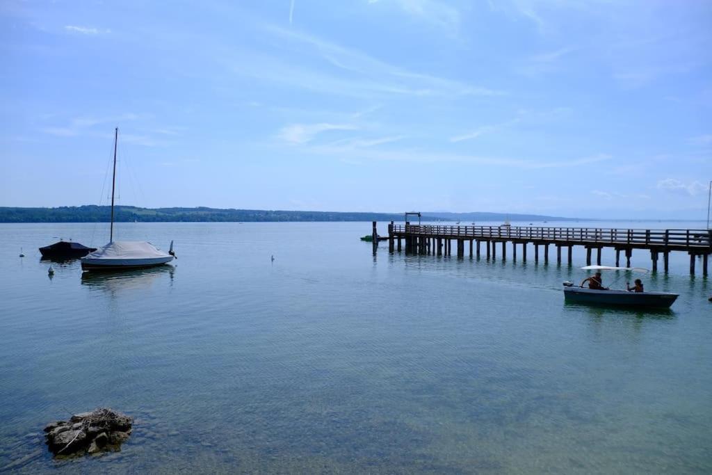 Traumurlaub Westcoast Ammersee 7 Gehminuten Zum See Schondorf am Ammersee Exterior foto
