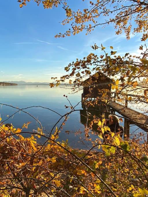 Traumurlaub Westcoast Ammersee 7 Gehminuten Zum See Schondorf am Ammersee Exterior foto